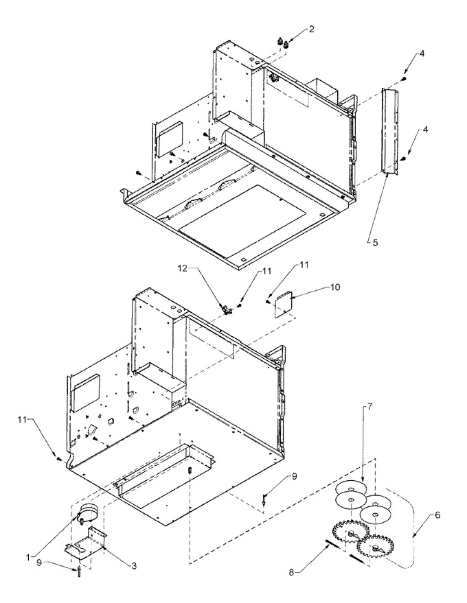Diagram for KFC1 (BOM: P1198622M)