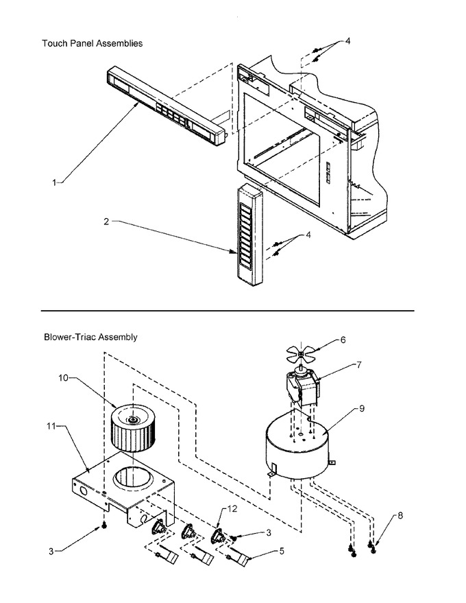 Diagram for KFC1 (BOM: P1198622M)
