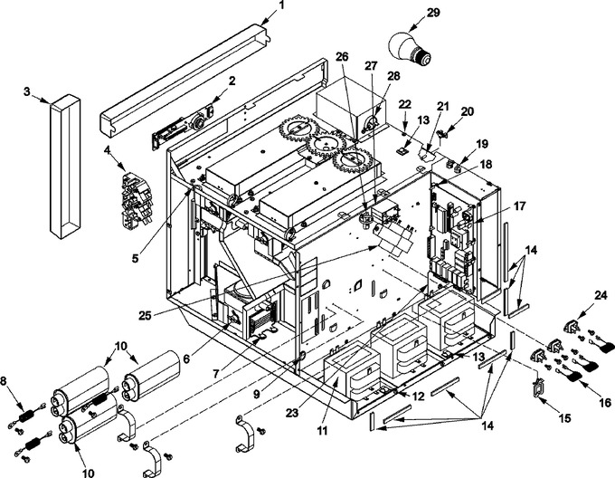 Diagram for WDYRC25J (BOM: P1330119M)