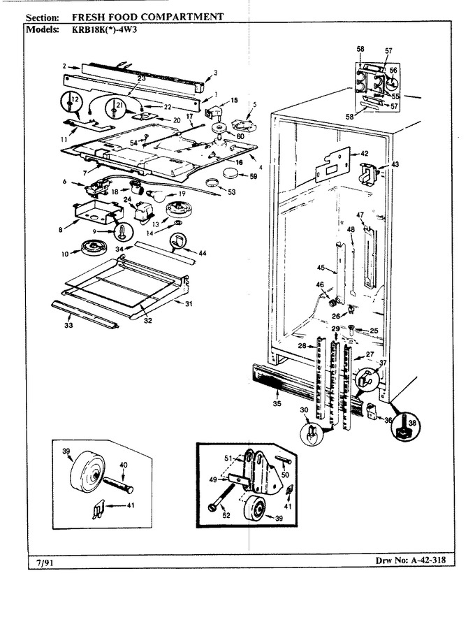 Diagram for KRB18KA4W3 (BOM: BF42B)