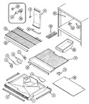 Diagram for 01 - Freezer Compartment