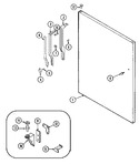 Diagram for 06 - Fresh Food Outer Door