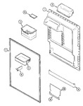 Diagram for 06 - Fresh Food Inner Door