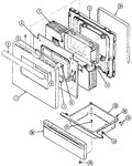 Diagram for 03 - Door/drawer (l3527wrv)