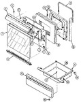 Diagram for 03 - Door/drawer (l3527xrb)