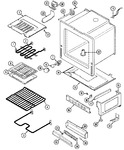 Diagram for 04 - Oven/base