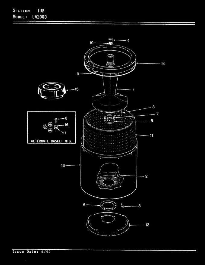 Diagram for LA2000