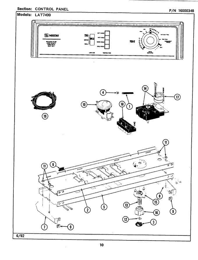 Diagram for LAT7400AAW