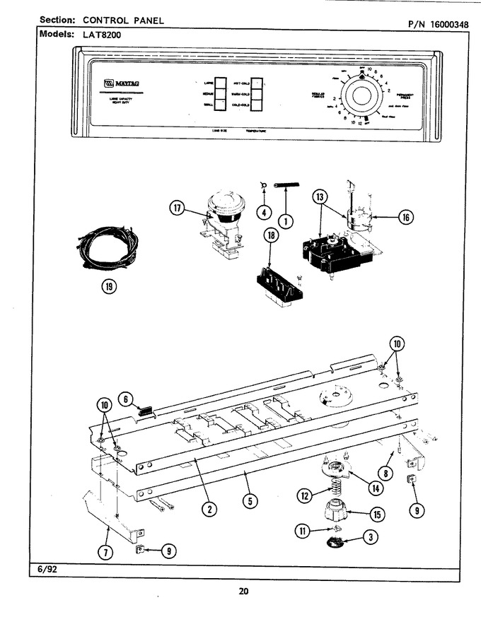 Diagram for LAT8200ABW
