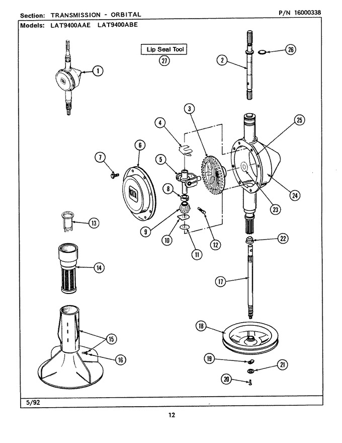Diagram for LAT9400AAE