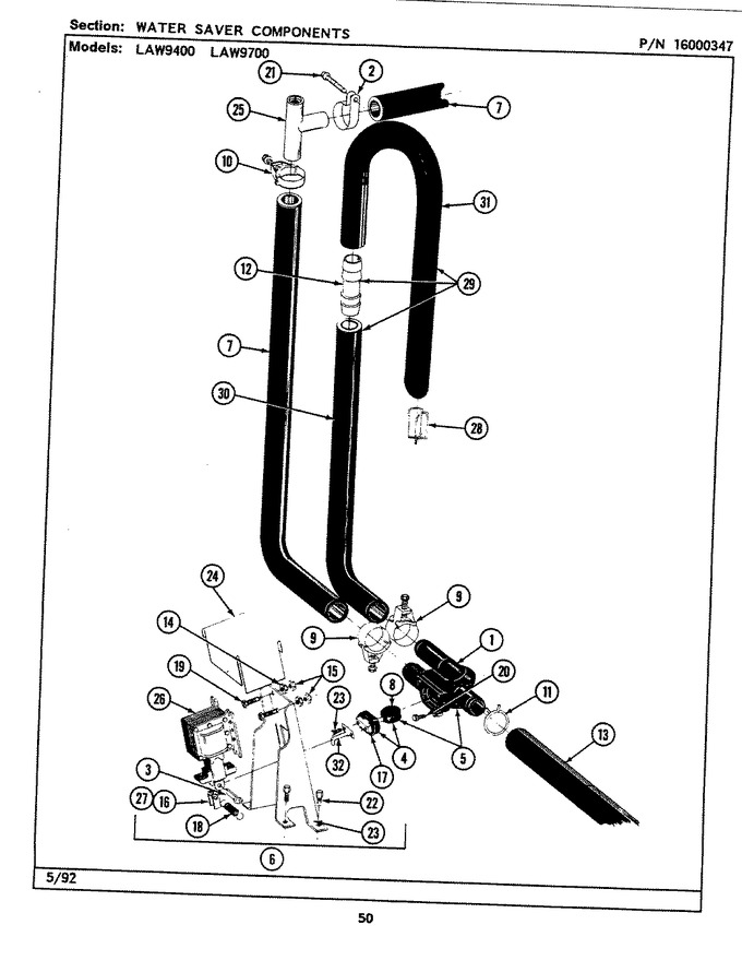 Diagram for LAW9400ABW