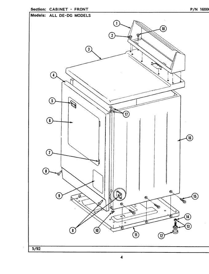Diagram for LDE7500ACE