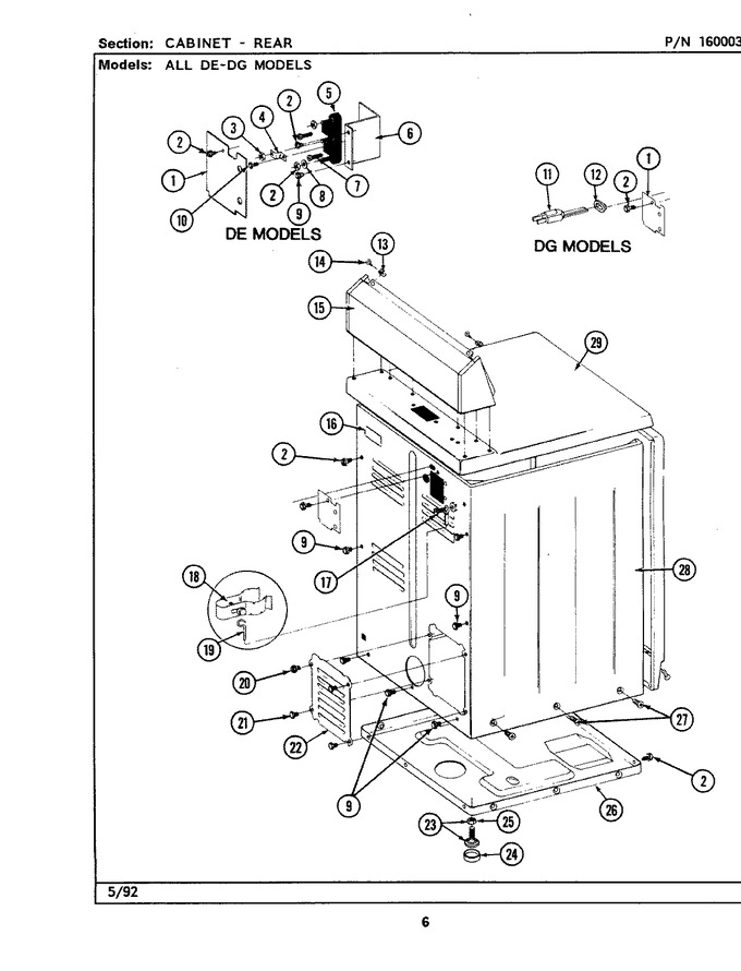 Diagram for LDE7500ADE