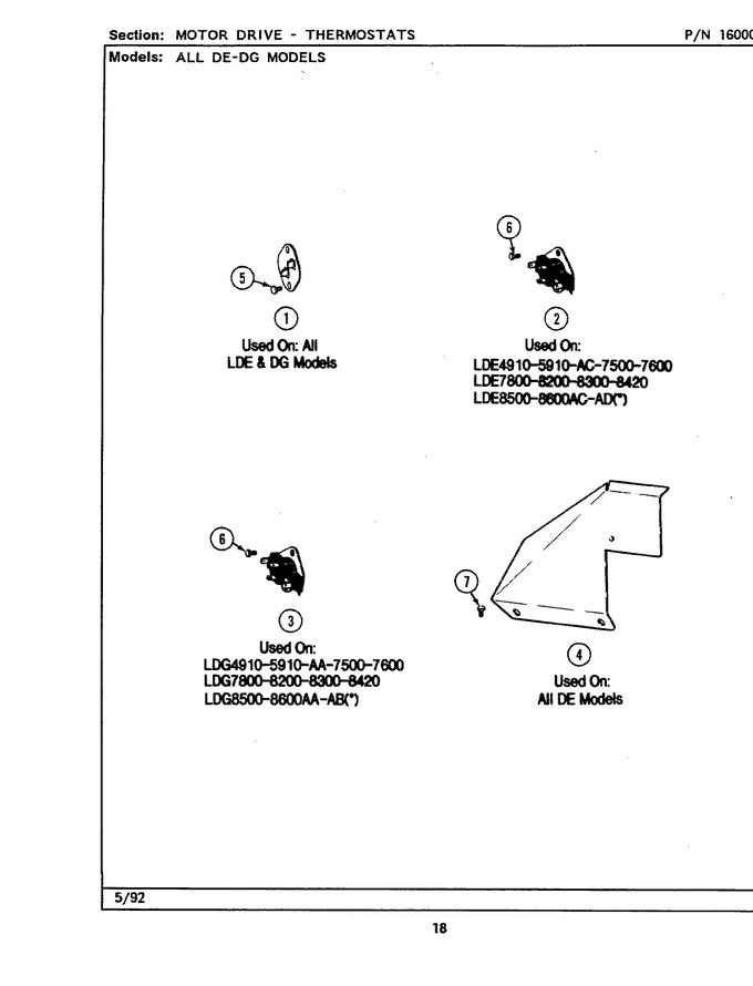 Diagram for LDE7500ADE