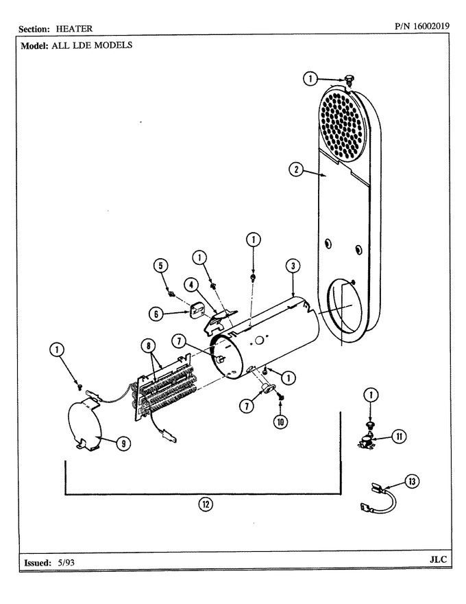 Diagram for LDE7500ADM
