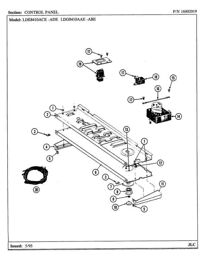 Diagram for LDE8410ACE