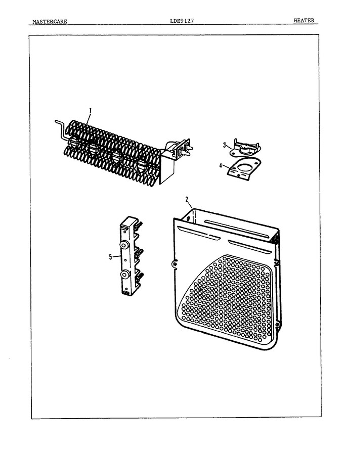 Diagram for LDE9127W