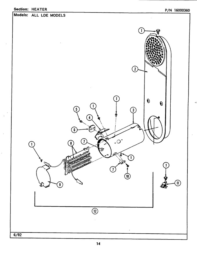 Diagram for LDE9801ADW