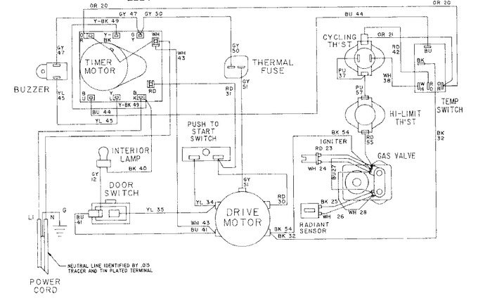 Diagram for LDG4914AAL