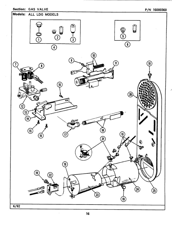 Diagram for LDG9801AAW