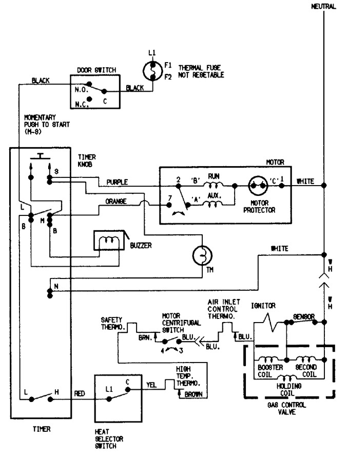 Diagram for LDGA100AAW