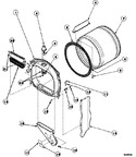 Diagram for 03 - Fr Blkhd, Air Duct, Felt Seal & Cylinder