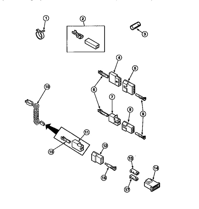 Diagram for LE8457W2 (BOM: PLE8457W2)