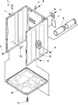 Diagram for 01 - Cabinet And Base