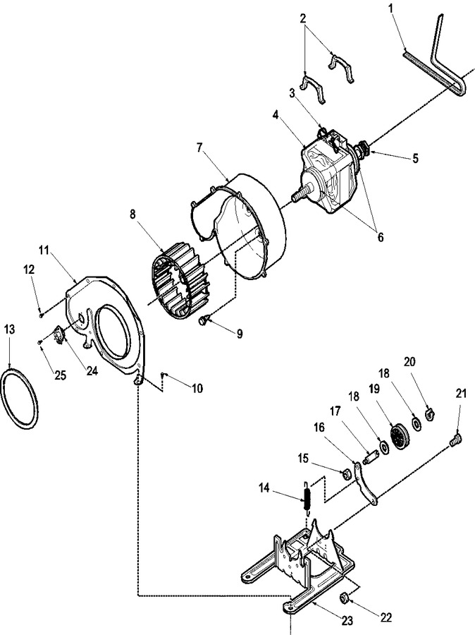 Diagram for LES34AW (BOM: PLES34AW)