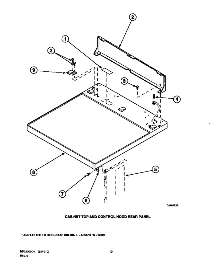 Diagram for LES19AW (BOM: PLES19AW)