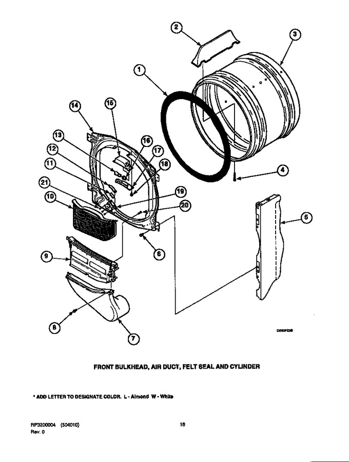 Diagram for LES33AW (BOM: PLES33AW)