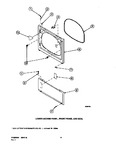 Diagram for 11 - Lower Access Panel, Front Panel And Seal