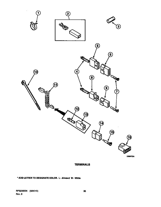Diagram for LES33AW (BOM: PLES33AW)