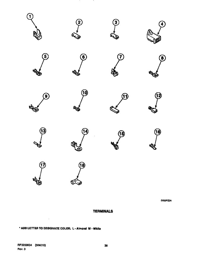 Diagram for LES19AW (BOM: PLES19AW)