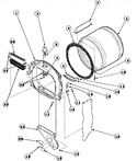 Diagram for 03 - Fr Blkhd, Air Duct, Felt Seal & Cylinder
