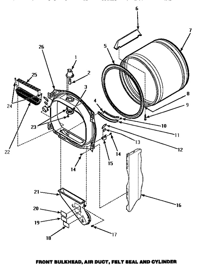 Diagram for LGM439W (BOM: P1176603W W)