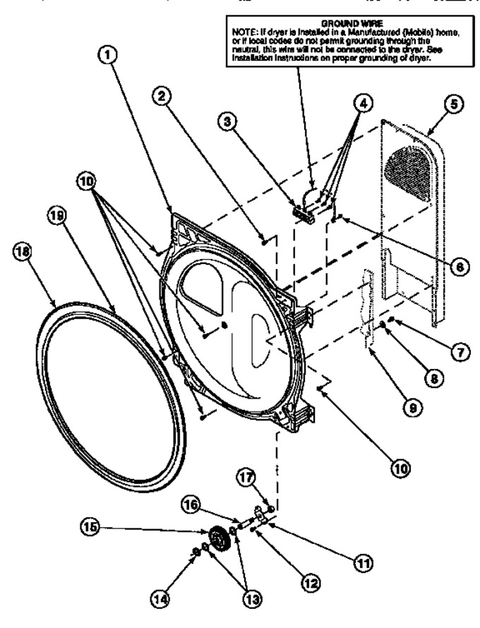 Diagram for LG8459W2 (BOM: PLG8459W2)