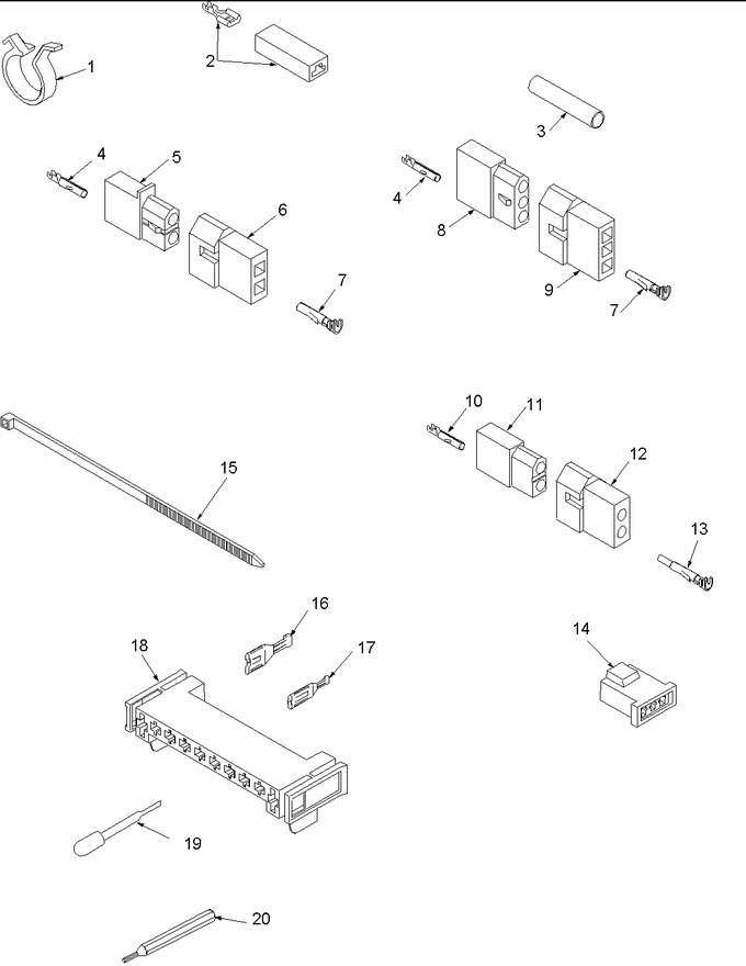Diagram for LGA50AW (BOM: PLGA50AW)