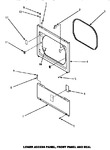 Diagram for 10 - Lower Access Panel, Front Panel & Seal
