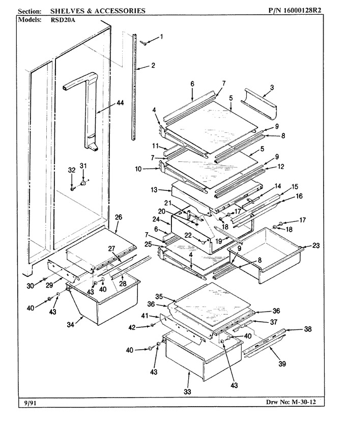 Diagram for RSD20A (BOM: BM05B)
