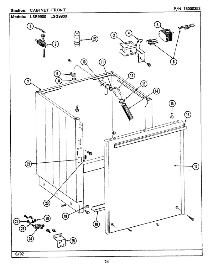 Diagram for LSE9900ADW