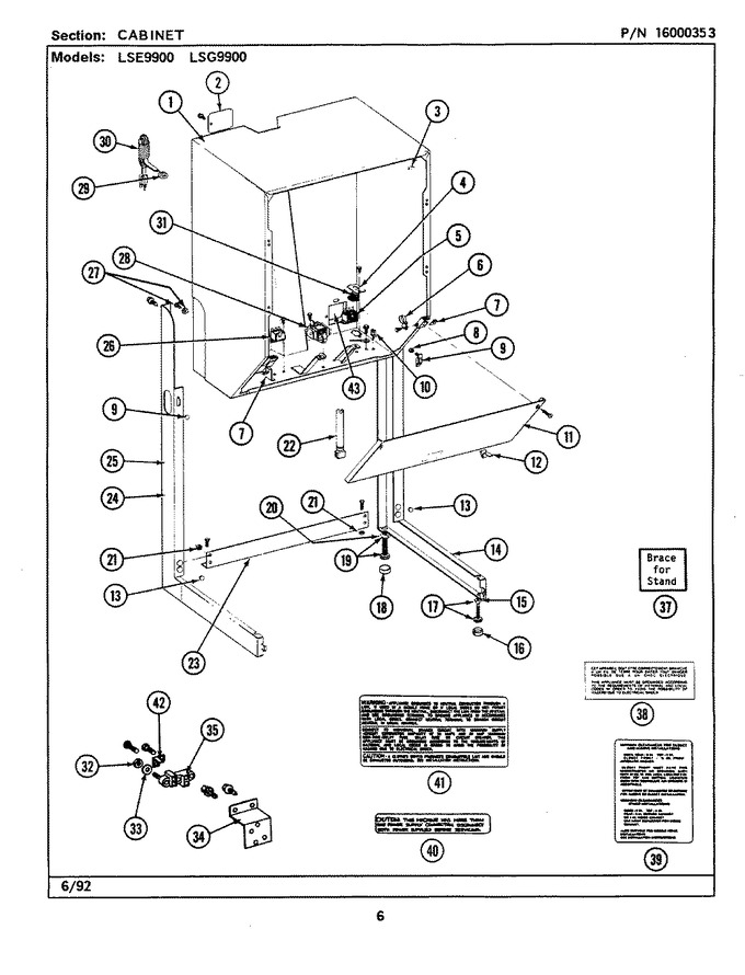 Diagram for LSE9900ACW