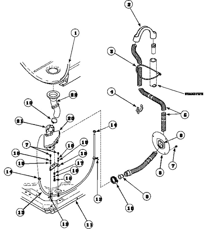 Diagram for LTA85AW (BOM: PLTA85AW)