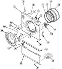 Diagram for 05 - Front Panel, Door Assy And Door Seal