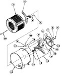 Diagram for 08 - Inner Basket/trunnion/brg Hsg & Pully