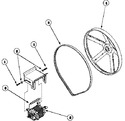 Diagram for 09 - Motor And Belt
