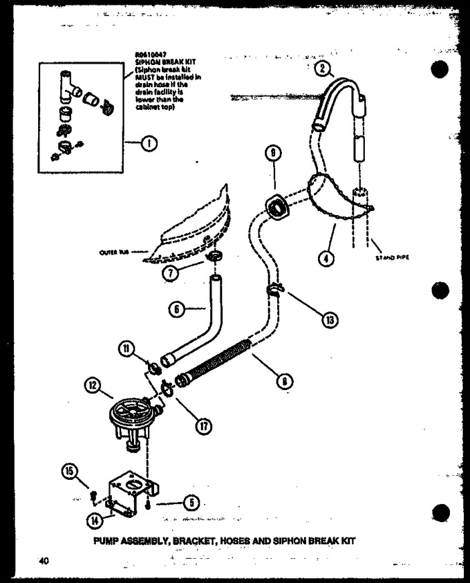 Diagram for LW3403W (BOM: P1164319W W)