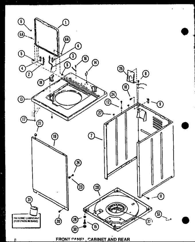 Diagram for LW3603W (BOM: P1122405W W)