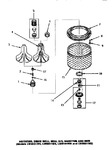 Diagram for 02 - Agitator/drive Bell/seal Kit/tub & Hub