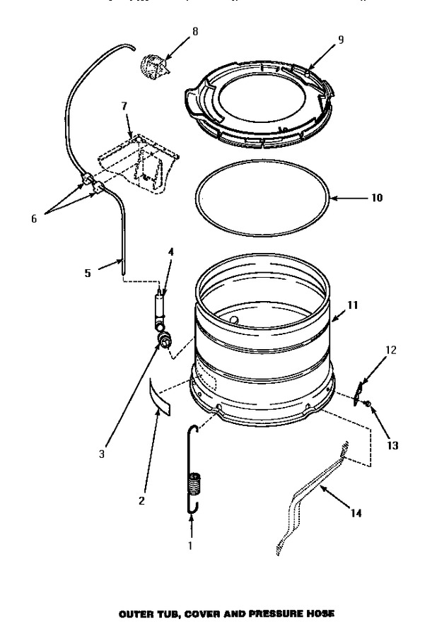 Diagram for LW6101WB (BOM: PLW6101WB A)